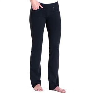 Kuhl Mova Cargo Athletic Lounge Pants Gray Women's Size 2 Hiking Camping EUC